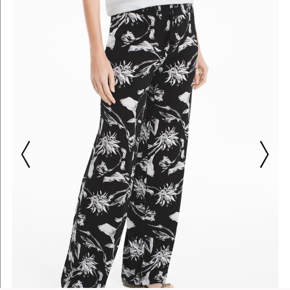 Market Wide Leg Floral Pants | Poshmark